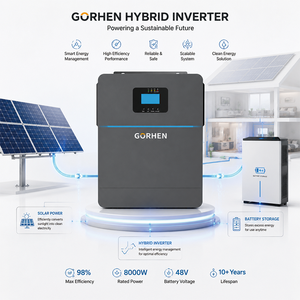 Inversor fotovoltaico modelo 1K2S12PV800 de 1.2KW con controlador MPPT integrado, inversor de energía de onda sinusoidal pura fuera de la red. - Product Image 4