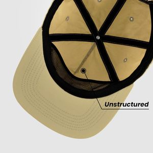 Sombrero Snapback de ala plana de 5 paneles personalizado 2025, gorra de béisbol transpirable resistente al agua, logotipo bordado, tela de terciopelo, Base de nailon - Product Image 6