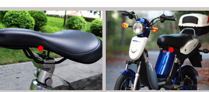Marlboze Xe máy điện & Phụ Kiện Xe đạp không thấm nước xe báo động cảm biến an ninh rung nhắc nhở điều khiển từ xa - Product Image 5