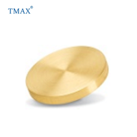 Cible de pulvérisation en or Au de haute pureté 99,99 % de la marque TMAX