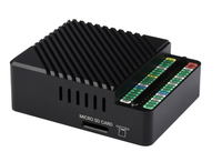 Produk asli asli Raspberry Pi CM4 Ethernet Dual Gigabit Mini Base Board PCIe PoE ++ mendukung komputasi Edge industri