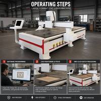 Machine de marquage laser à fibre 1300*2500mm 1325 pour finition miroir et givré, marquage de logos sur acier inoxydable
