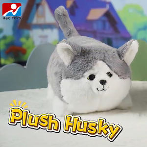 Dokunma Algılayıcı Özellikli Yapay Zeka Peluş Köpek, Tüylü Evcil Hayvan Köpeği, Çok Fonksiyonlu Kuyruk Sallama, Beslenme Simülasyonu Yapabilen Peluş <span class=keywords><strong>Husky</strong></span> Oyuncak - Product Image 3