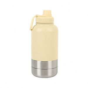 Bouteille d'eau portable pour chien en gros avec gamelles amovibles pour nourriture, idéale pour les voyages en extérieur, pour chat et chiot, fournitures pour animaux de compagnie - Product Image 6
