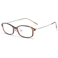 Lunettes de myopie ultra-légères de haute qualité petite monture de diamant anti-lumière bleue pour femmes et hommes avec des chiffres élevés en gros