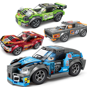 Bộ khối xây dựng vi hạt 40 mảnh đồ chơi nhỏ lắp ráp ô tô quy mô <span class=keywords><strong>1</strong></span>:32 cho đồ chơi mô hình nhựa ABS 14 + tuổi - Product Image 3