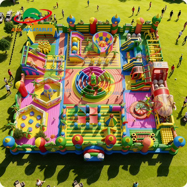 Giant Air Bouncer Inflatable Trampoline Theme