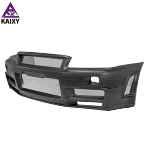 NSM Style Carbon Front stoßstange für Nissan Skyline R34 GTT/GTR Autoteile - Product Image 5