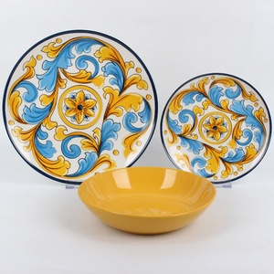 Jasmin multicolor <span class=keywords><strong>set</strong></span> da cena in porcellana e servizio <span class=keywords><strong>set</strong></span> di <span class=keywords><strong>piatti</strong></span> in ceramica da <span class=keywords><strong>18</strong></span> <span class=keywords><strong>pezzi</strong></span> - Product Image 4