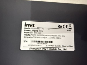 สำหรับปั๊มโซลาร์เซลล์ GD100-PV ไดรฟ์ปรับความถี่สามเฟส MPPT VFD สำหรับระบบโซลาร์เซลล์ 0.4kw 0.75kw 1.5kw 2.2kw รุ่น GD100-PV บน Gri - Product Image 5