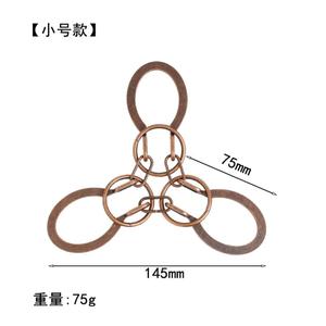 Hợp kim kim loại Mini <span class=keywords><strong>3D</strong></span> mở khóa lồng vào nhau trò chơi Tâm-cầm tay não trêu ghẹo Câu Đố giáo dục Quà Tặng Ghép hình câu đố - Product Image 6