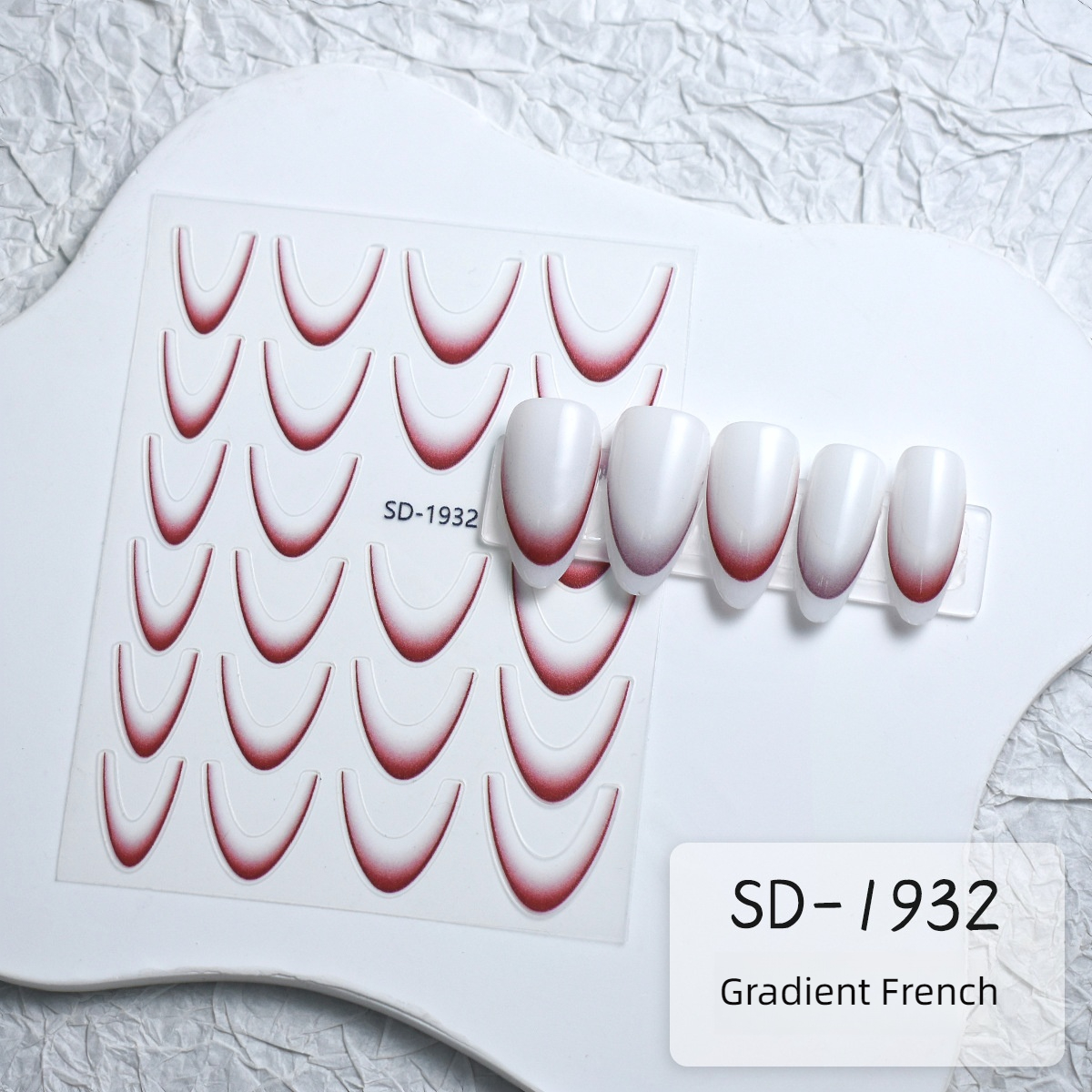 สติกเกอร์เฟรนช์ไล่สี sd-1932
