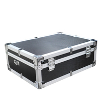 Maletín de aspecto personalizado Maletín de almacenamiento de instrumentos de almacenamiento de hardware de bloqueo personalizable Maletín Estuches de aluminio