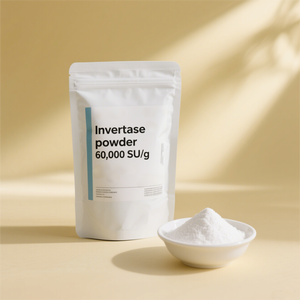 Poudre d'<span class=keywords><strong>invertase</strong></span> de qualité alimentaire 60000SU/g Préparations enzymatiques en stock Sucrase <span class=keywords><strong>Invertase</strong></span> - Product Image 1
