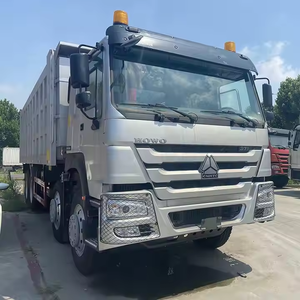 Used Howo Sinotruk 8x4 <b>12</b> Wheeler Dump Truck 2018-2021 Left Hand Drive 371HP 41-50t Load Capacity Mining Transportation Euro3 - Product Image 3