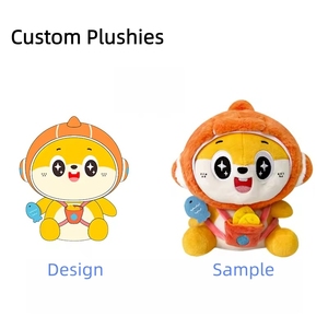 Tùy Chỉnh Thú Nhồi Bông Đồ Chơi Sang Trọng Nhà Sản Xuất Tùy Chỉnh Plushie Mềm Sang Trọng Tùy Chỉnh Con Người Búp Bê Đồ Chơi & Dễ Thương Màu Xanh Sang Trọng Con Voi - Product Image 2