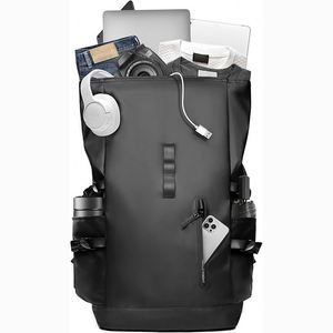 Muestra Gratuita, Mochila Escolar Ligera con Puerto USB para Hombre y Mujer, Mochila de Ciclismo, Bolsa de Viaje para Negocios - Product Image 1