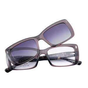 Offre Spéciale – <span class=keywords><strong>Lunettes</strong></span> <span class=keywords><strong>de</strong></span> <span class=keywords><strong>soleil</strong></span> œil <span class=keywords><strong>de</strong></span> chat 91519 à monture intégrale avec verres en polycarbonate UV400 polarisés, clip magnétique, légères, en stock - Product Image 4