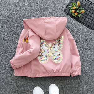 Abrigo para <span class=keywords><strong>Niñas</strong></span> de 1 a 10 Años, Otoño-Primavera 2026, Nuevo Modelo con Capucha, Chaqueta Informal para Bebés y <span class=keywords><strong>Niñas</strong></span> - Product Image 2