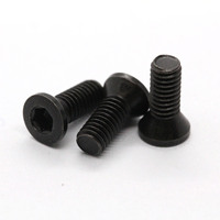 Vis de machine Torx en acier au carbone oxydé noir, personnalisées M2 M2.5 M3 M3.5 M4 M5 M6, pour porte-outils de tournage, pièces d'outillage CNC