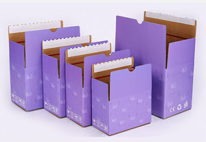 กล่องกระดาษลูกฟูกสำหรับใช้เป็นของขวัญกล่องกระดาษบูติกด้านนอกกล่องกระดาษสำหรับฉีกแถบกระดาษสีดำดีไซน์ตามสั่ง - Product Image 2