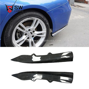 <span class=keywords><strong>Coin</strong></span> de séparation de pare-chocs arrière en fibre de carbone véritable pour BMW Série 3 F30 M Sport 2013-2018 Accessoires automobiles en fibre de carbone - Product Image 2