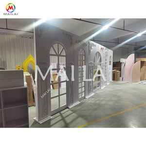 Akrilik zemin yüksek kaliteli zarif akrilik beyaz kraliyet düğün zemin ziyafet olaylar sahne süslemeleri - Product Image 2