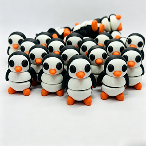 Pochette surprise de fête, figurines d'animaux de dessin animé articulées imprimées en 3D, mini sac mystère aléatoire pour animaux de compagnie, cadeau pour garçons et filles - Product Image 1