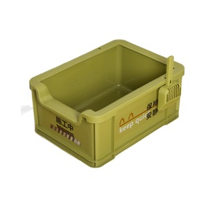 <b>Cat</b> <b>Litter</b> Box Rectangle 100 L Large Capacity Odor Control Durable Easy Clean For <b>Cats</b> - Product Image 3