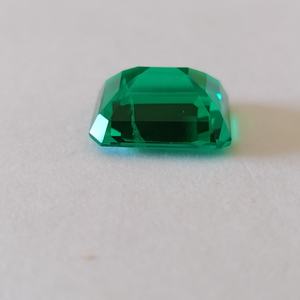 Piedra Preciosa de Esmeralda de Corte Esmeralda Cultivada en Laboratorio de Alta Calidad al por Mayor para la Fabricación de Joyas, Precio de Esmeralda por Quilate, Hecha a Mano - Product Image 4