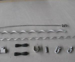 Manille en U en alliage d'aluminium Wolf Brand pour câble électrique, moulée par investissement, fabriquée en Chine, prix raisonnable, accessoires - Product Image 3