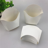 Boîtes en papier jetables personnalisées pour frites, tourtes, poulet frit, empanadas et frites épaisses