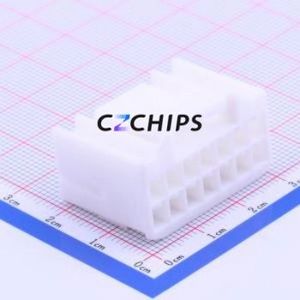 936199-1 Housing (Wire-to-Board / Wire-to-Wire) P=4mm Connector ( Jack Structure: 2x7P )( Pitch: 4mm )( Number of Rows: 2 ) - Product Image 1