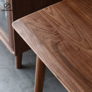 Escritorio Moderno de Madera Sólida para Oficina en Casa, Mesa para Computadora, Tamaño Personalizado, para Estudio o Dormitorio, con Diseño Humanizado - Product Image 3