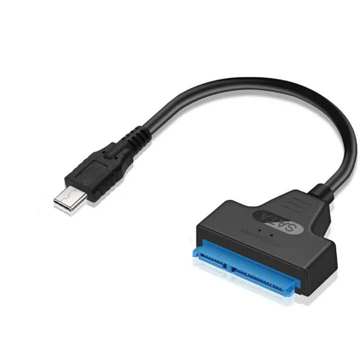 USB 3.1 di Tipo C a 2.5 "SATA III 22 pin HDD SSD Hard Drive Adapter Cable