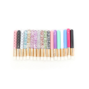 Printed Mousse Brush Single Makeup Brush for Eyelash Extension Beauty Cleaning Nose Brush Tool - Product Image 1