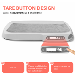 Strahl typ 40kg Kapazitäts plattform Digitale elektronische <span class=keywords><strong>Baby</strong></span> waage für Neugeborene und Kleinkinder mit Höhen tabelle - Product Image 3