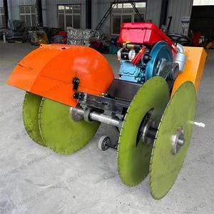 Machine de découpe de route pour scie d'asphalte à double lame 25HP - Product Image 5