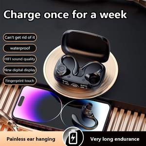 Vente chaude Y7 TWS True Wireless Earphones Sports de plein air BT5.3 Earhook Headset avec affichage numérique <span class=keywords><strong>Gamer</strong></span> Audifonos Headphone - Product Image 2