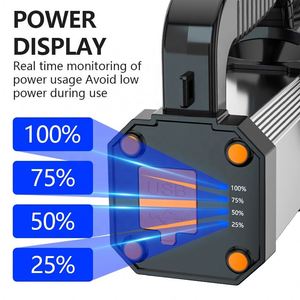 CITICITY Manufacturer Powerful Search Emergency <b>Light</b> Long Distance <b>Rechargeable</b> Handheld Flashlight Work <b>Light</b> - Product Image 4