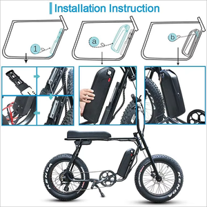 <strong>48V</strong> 52V Ebike <strong>Battery</strong> 20Ah <strong>Battery</strong> Pack with 3A Charger 45A BMS for <strong>48V</strong> 52V Controller 250W 350W 500W 750W 1000W 1500W Motor - Product Image 3