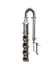 TOWIN TWI-11 Desflegmador de Burbujas Reductor de Espuma, Pieza de Repuesto de Motor para Torre de Destilación SUS304, Potencia Ajustable de 1-20kW, para Aguardiente, Vodka, Ron - Product Image 1