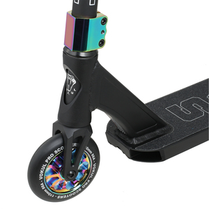 <span class=keywords><strong>Trottinette</strong></span> <span class=keywords><strong>de</strong></span> stunt Vokul Saga Black Neo Pro, plateau en aluminium, fourche monobloc, légère, pour adolescents, riders <span class=keywords><strong>de</strong></span> parc, roues en alliage <span class=keywords><strong>de</strong></span> 110 mm - Product Image 3