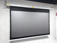 Écrans de projection motorisés ALR HY Long Throw 4K Black Crystal 100 pouces, tension électrique, encastrables au plafond, format 16:9