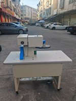 Machine pliante semi-automatique de colle de bord de cuir thermofusible de ciment pour l'ordinateur portable/portefeuille/chaussure supérieure/boîte-cadeau