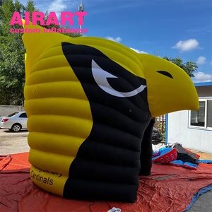 Amerikan futbolu takımı Cardinals satılık özel şişme kuş kafası maskot tünel - Product Image 5