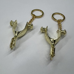 <span class=keywords><strong>Vente</strong></span> flash Mini éperons <span class=keywords><strong>de</strong></span> cheval Porte-clés Équestre Métal Fait main Porte-clés <span class=keywords><strong>de</strong></span> collection Cadeau - Product Image 5