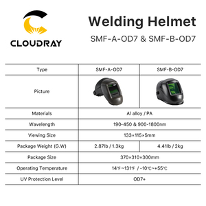Cloudray SMF OD7レーザー溶接安全ゴーグル溶接用 - Product Image 5