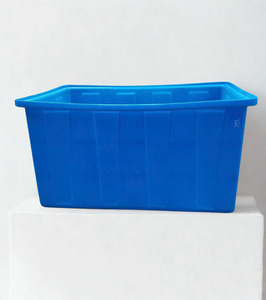 ถังพลาสติกทรงสี่เหลี่ยมขนาด 1100 ลิตร สำหรับย้อมผ้า - Product Image 2