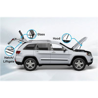 Supports de levage, amortisseurs, bras pour hayon arrière, porte de coffre, hayon